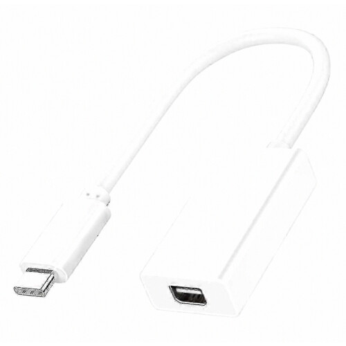 Thunderbolt 3 Usb 3.1 To 2 Adapter Cable Compatible Windows Mac Os Bh White_fusmg