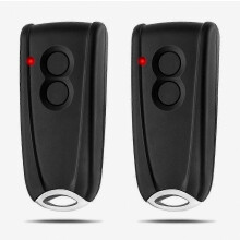 2 stuks garagedeuropener afstandsbediening voor Ecostar Rsc2-433 Rse2-433, rsz1-433, handbediende poortversteller F
