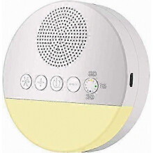 Generatore di rumore bianco con 20 suoni naturali rilassanti - Dispositivo portatile per la terapia del sonno, ideale per la cameretta dei bambini e