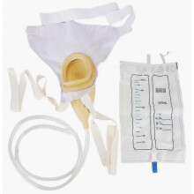 1000-ml-Urinbeutel für Frauen BT-2 – Tragbares medizinisches Sammelgerät für bettlägerige Patienten und die postoperative Versorgung_CDA