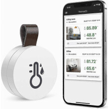 Nieuwe Bluetooth-thermometer en -hygrometer (2025) - Draadloze binnensensor met data-export voor iOS/Android