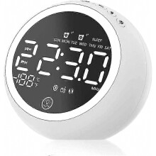 2025 nieuwe wekkerradio met dubbele alarmen - FM digitale nachtklok met snooze-functie en led-display