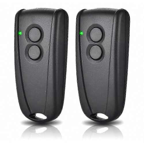 Garagentoröffner mit 433,92 MHz für RSE2/RSC2 – 2er-Pack Handsender
