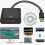 Adattatore da USB-C a HDMI - Convertitore compatto da USB Type-C a HDMI per laptop e tablet 1