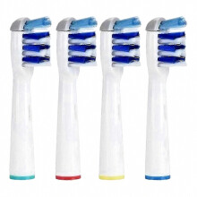 Balenie 8 náhradných hlavíc kefky pre modely elektrických zubných kefiek Dual Clean SB417 (2 x 4)_Ystr