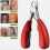 Professional Ingrown Toenail Clipper - Thick Nail Precision Straight Blade Tool 1
