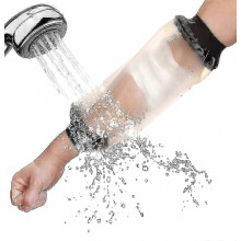 Waterdichte ellebooggipshoes - Herbruikbare douchehoes voor bescherming van bovenarmwonden en als verband.