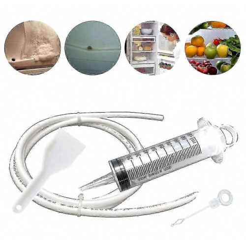 2025 newRefrigerator Drain Cleaning Tool - Fridge Drain Hole Dredger with Curved Tip