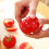 Tomato-Shaped Mechanical Kitchen Timer with 360 Rotating Base - Silent Cooking & Baking Tool 3
