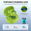 Bluetooth-Fernbedienung mit Scrollring, Blätterfunktion und digitalem Ladecase für iOS und Android (Phon_fusmg) 5