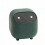 Cute Ninja Small Trash Can with Lid for Home & Office - Green Desktop Waste Bin 1