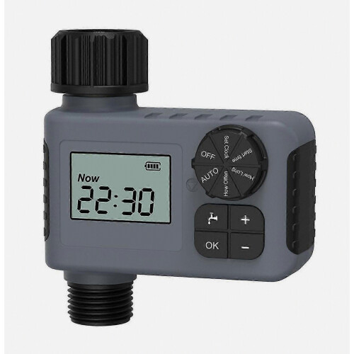 Electronic Garden Water with LCD Screen Single-Outlet Hose Irrigation Controller Efficient Water Man