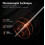3S Instant Read Kitchen Thermometer with Long Probe, Waterproof BBQ Cooking Thermometer with Calibration Button 2