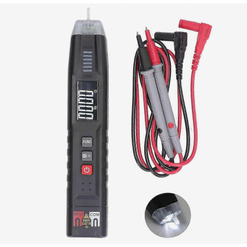 Smart Digital Non-contact Voltage Tester Pen With Multimeter And Phase Sequence Detector - Ht122a_m24