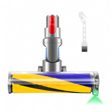 Stauberkennungs-Staubsaugeraufsatz für Dyson V15 V11 V10 V8 V7 Hartbodendüse mit weicher Walzenbürste