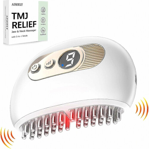 2026 Advanced TMJ Relief Massage Tool with Vibration for Jaw Support & Comfort 1