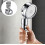 Adjustable Shower Head Holder - Suction Cup Wall Mount for No-Drill Bathroom Install 2