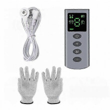 Neue TENS-Massagehandschuhe, Handflächenmassagegerät, EMS-Puls-Handschuhe, tragbar, für Schönheitsmassage und Physiotherapie
