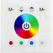 RGBW-LED-Touchpanel-Fernbedienung für Wandpaneele, Farbdimmer für LED-Streifen