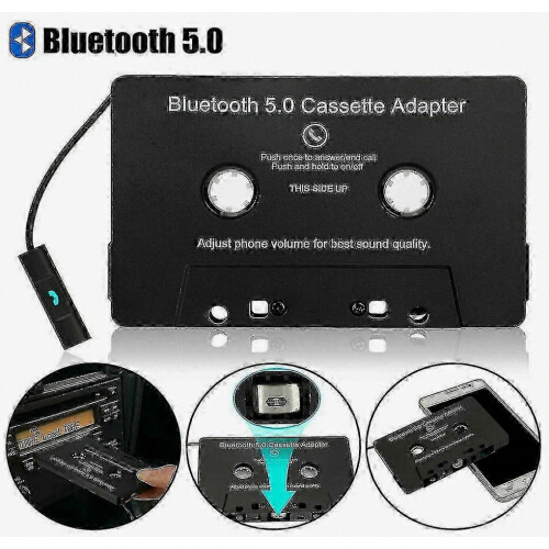 Autoradio con lettore di cassette Bluetooth, adattatore AUX Bluetooth 5.0, codice G20242516705