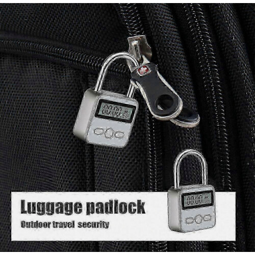 Smart Time Lock with LCD Display - 99 Hours Max Timer, Multifunction Travel Electronic Timer 2