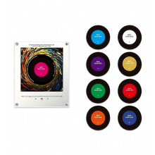 Acryl NFC-muziekspeler fotolijst, muziek koelkastmagneet, blanco woondecoratie, cadeaus SZ