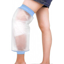 Rodillera impermeable para ducha para adultos después de cirugía, cirugía de rodilla mejorada