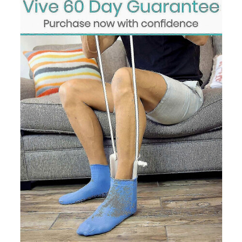 Easy On And Off Stocking Slider - Pulling Assist Device - Compression Sock Helper Aide Tool - Puller, For Elderly, Pregnant, - Pull Up Assistance He 2