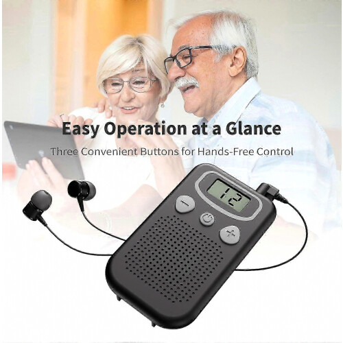 Hearing Aids Personal Amplifier Pocket Speech Enhancer For Seniors