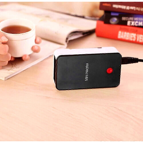 2025 newMini Portable Heater - Small Dormitory Space Heater (Black) 1