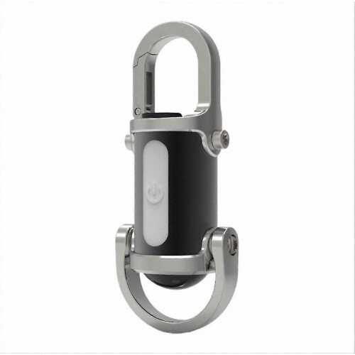 Mini Flashlight, Waterproof Flashlight Keychain Flashlight Silver-Black 1
