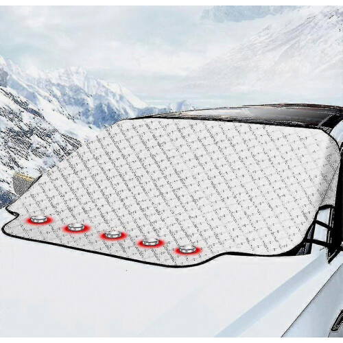 Winter Car Windshield Snow Cover Multi Purpose Auto Sun Shade Front Windscreen