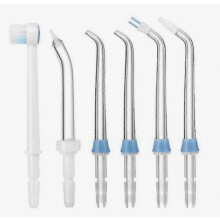 Vervangende opzetstukken voor Waterpik waterflosser - Klassieke straalopzetstukken voor monddouches en Waterpik accessoireset