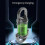 Mini Flashlight, Waterproof Flashlight Keychain Flashlight Silver-Black 3