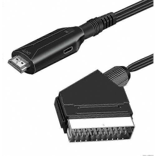 Scart HDMI Cable Converter Adapter USB Input Output Video Audio 1