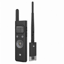 Kabelloser PowerPoint-Präsentationszeiger mit Klicker, LCD-Display, grüner Leuchte und Funkfernbedienung (Reichweite: 300 m)