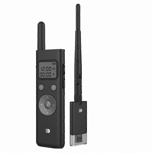 Wireless Powerpoint Presentation Ppt Pointer Clicker Presenter Lcd Display Green Light Rf Remote Control 300m Distance