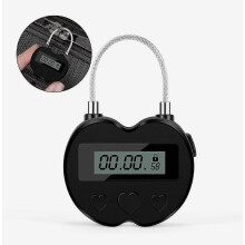 Slim LCD-tijdslot - USB-oplaadbaar waterdicht hangslot