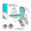 Lung Exerciser Device for Mucus Removal - Natural Respiratory Training with Pressure Adjustment Settings 1