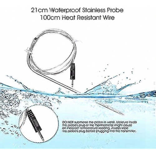 Wireless Digital Meat Thermometer, Instant Read Cooking Thermometer With Probe For Kitchen Grill 2