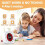 60-Minute Countdown Timer for Kids - Silent Digital Clock with Color Display for Classroom/ADHD 4