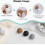 3pcs Funny Poop Toothpaste Caps Toothpaste Topper Silicone Toothpaste Dispenser Cap, Poop Toothpaste Squeezers Cap Keeps No Waste 4