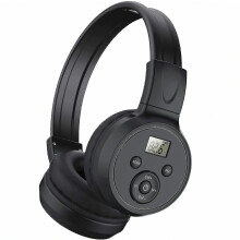 Auriculares con radio FM, la mejor recepción, plegables, 50-108 MHz.