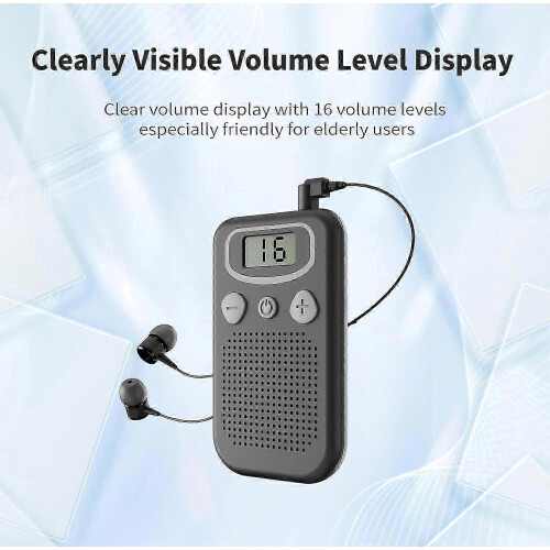 Hearing Aids Personal Amplifier Pocket Speech Enhancer For Seniors 2