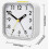 Alarm Clock Made White Plastic Silent Snooze Lighting Functions Xx 2