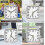Alarm Clock Made White Plastic Silent Snooze Lighting Functions Xx 3