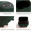 Cute Ninja Small Trash Can with Lid for Home & Office - Green Desktop Waste Bin 5