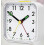 Alarm Clock Made White Plastic Silent Snooze Lighting Functions Xx 4