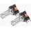 2pcs 80w H15 Led Bulb White Car Headlight Replacement Bright Auto Lighting 1