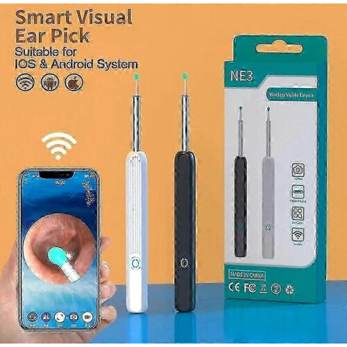 NE3 Smart Visual Ear Cleaner with LED Light Camera - Wireless Ear Wax Removal Tool 1